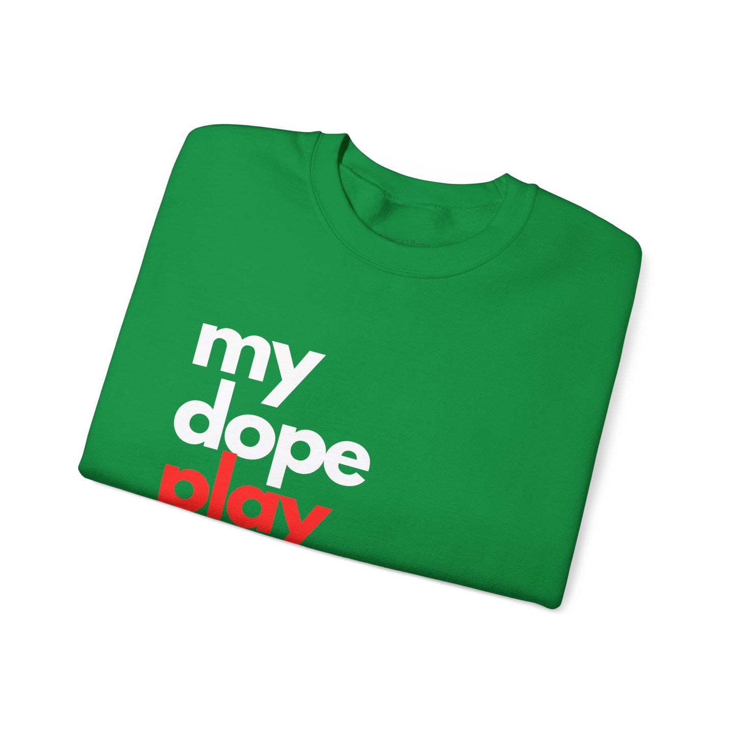 Dopest Play Therapy (red) Crewneck Sweatshirt