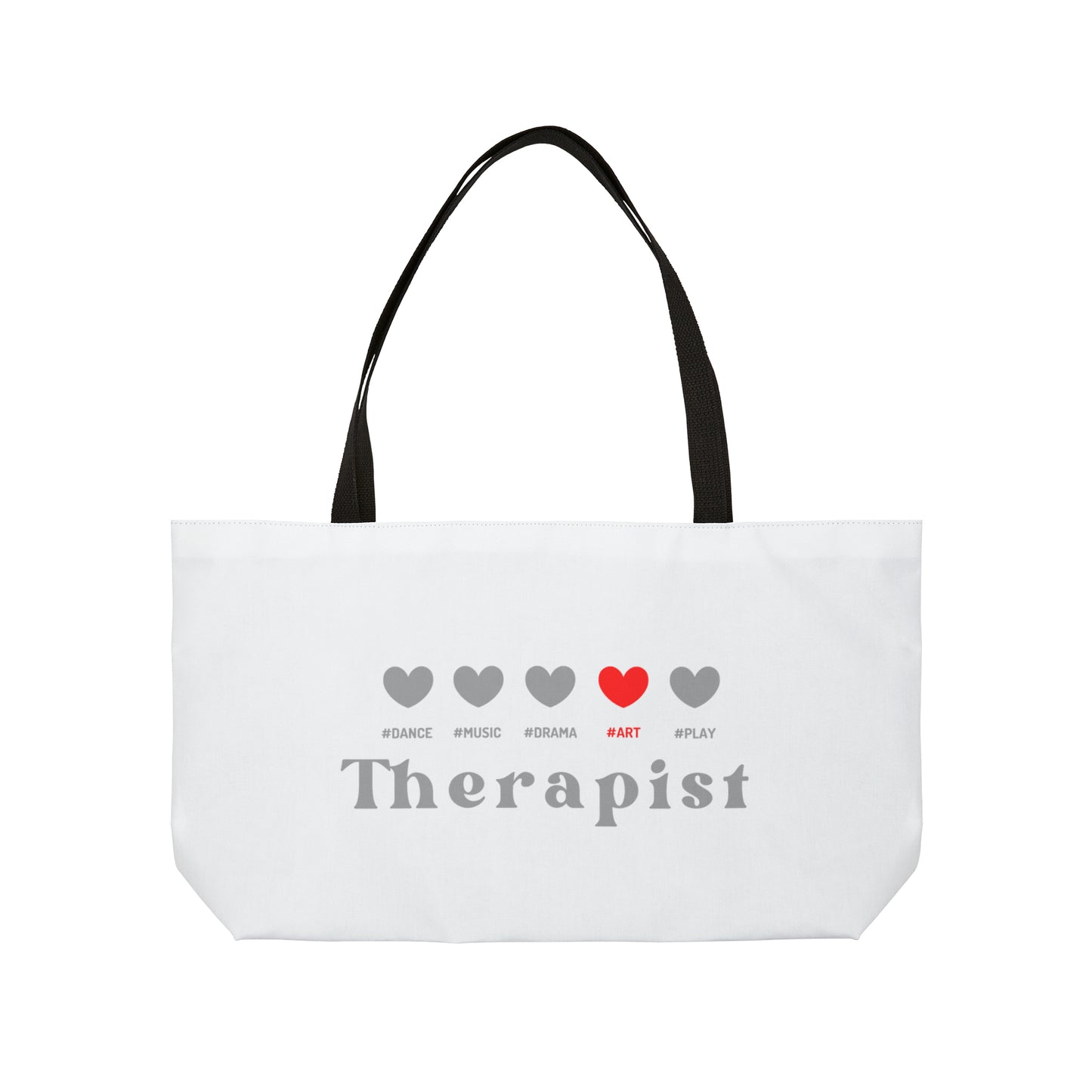 Dope 5 Hearts Art - Red - Weekender Tote Bag