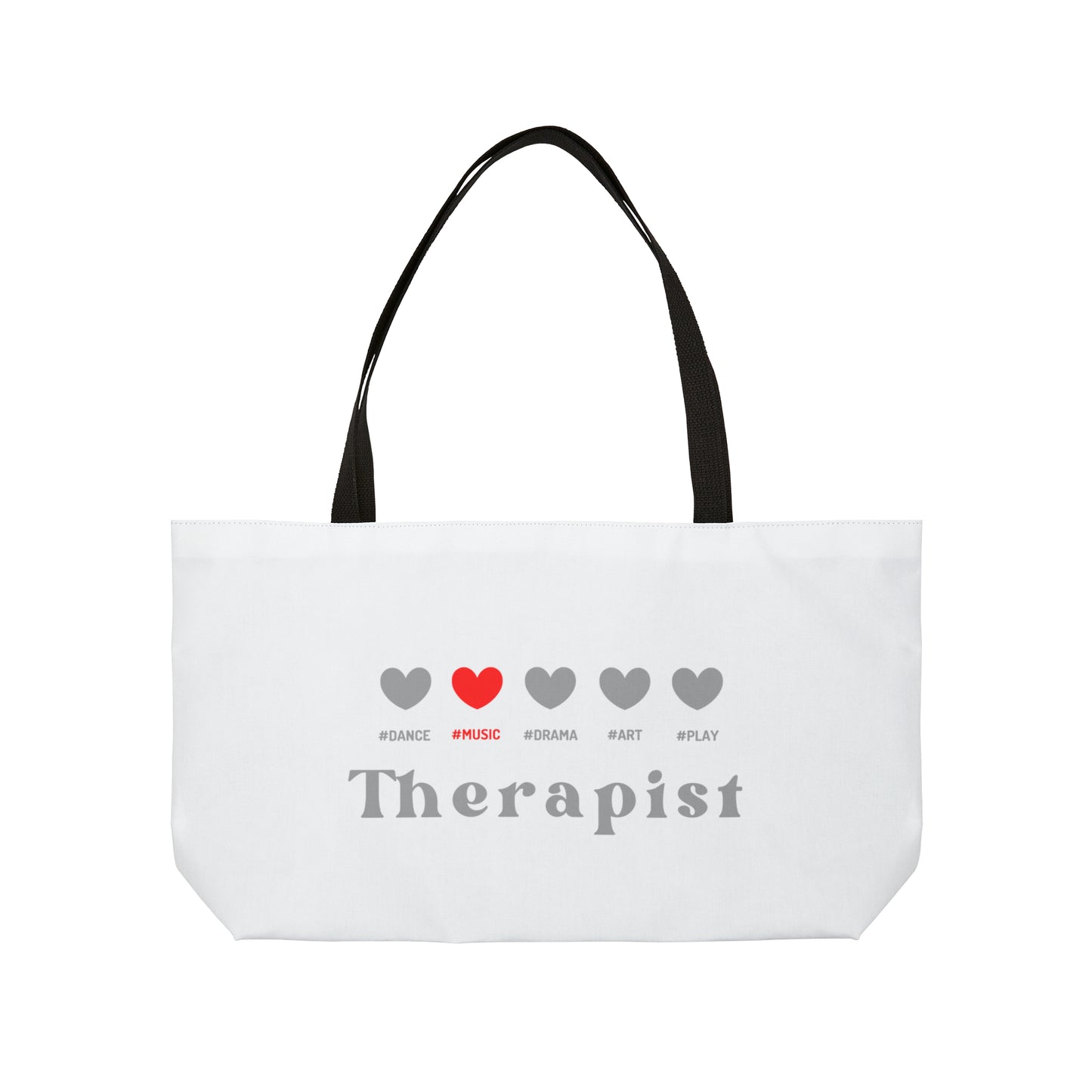 Dope 5 Hearts music - Red - Weekender Tote Bag
