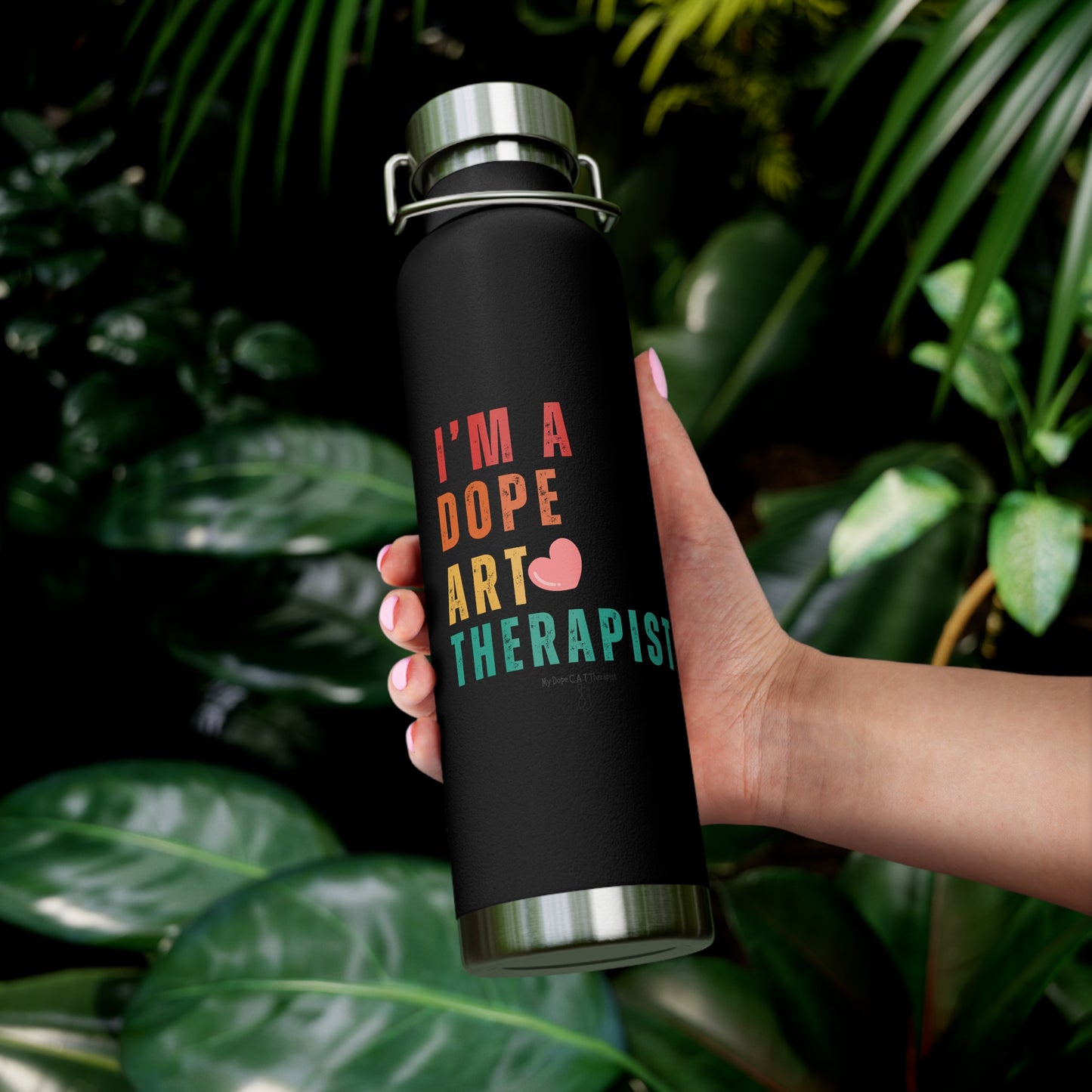 I'm Dope - Art - Copper Vacuum Insulated Bottle, 22oz