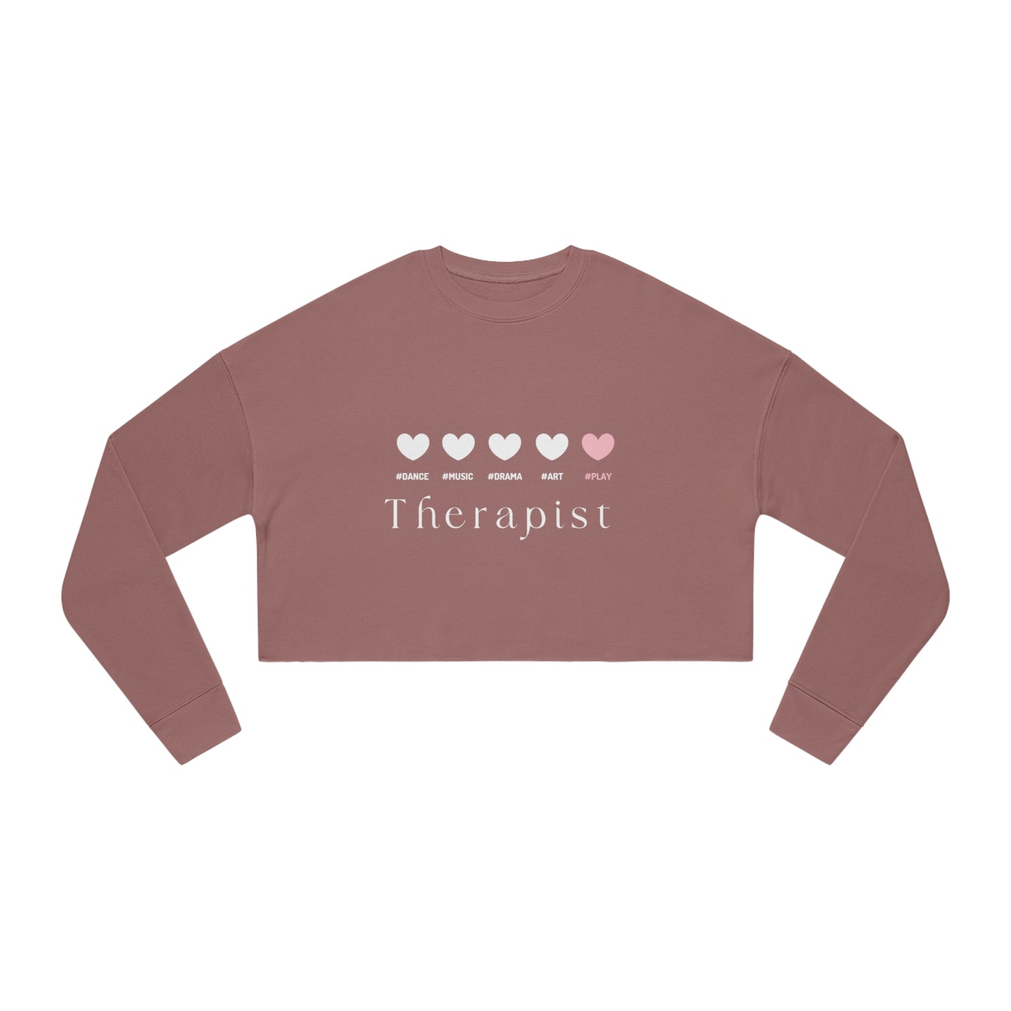 5 hearts Play - pink - Cropped Sweatshirt
