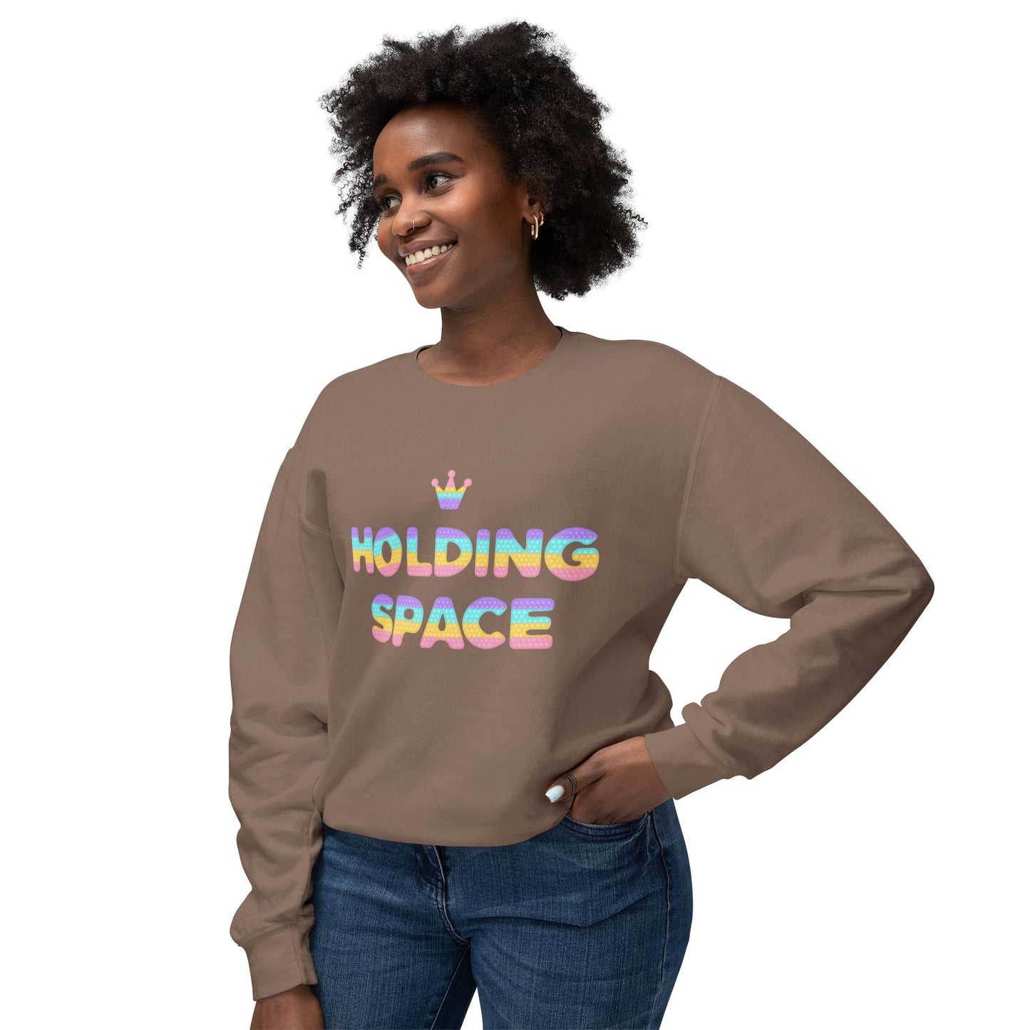Holding Space unicorn Sweatshirt