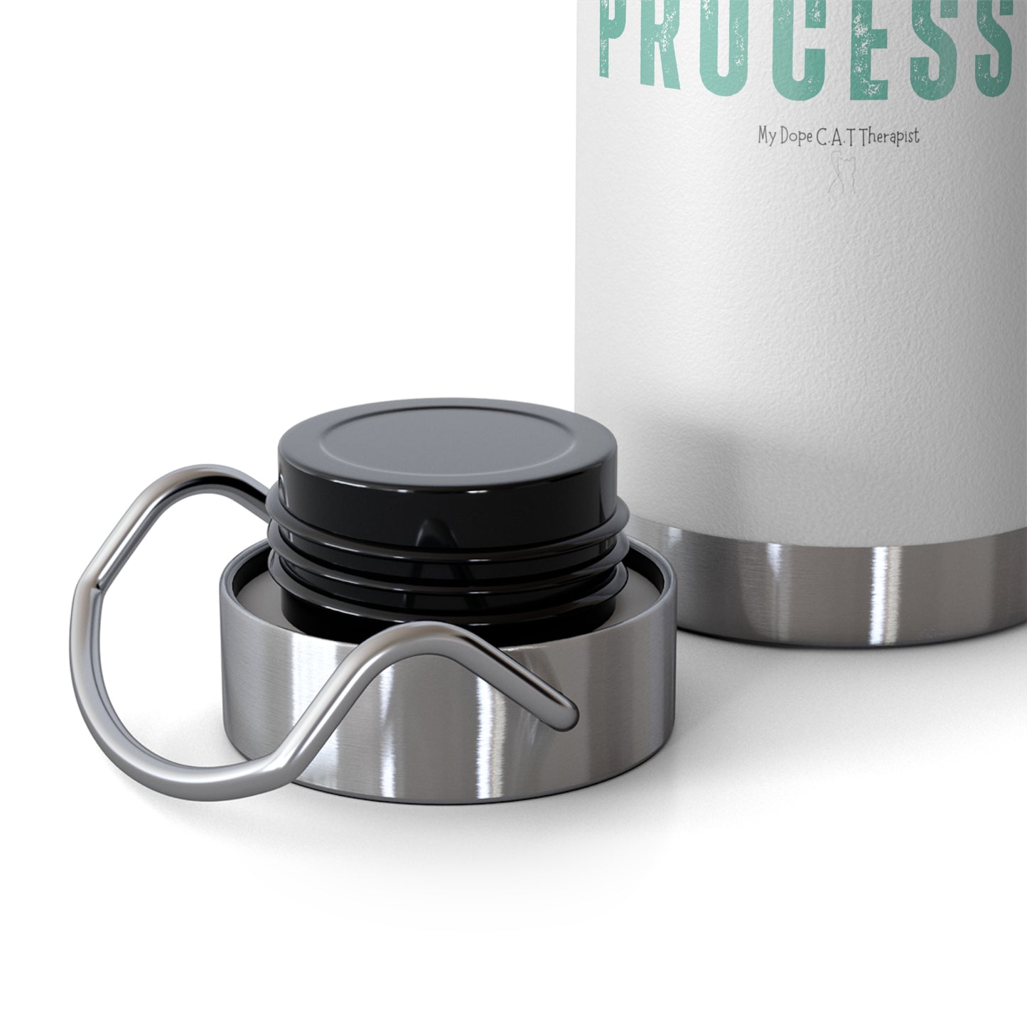 Healing is a Process - Copper Vacuum Insulated Bottle, 22oz