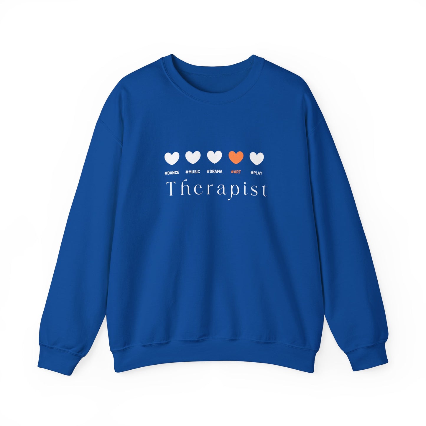My Dope 5 Hearts Art - orange - Crewneck Sweatshirt