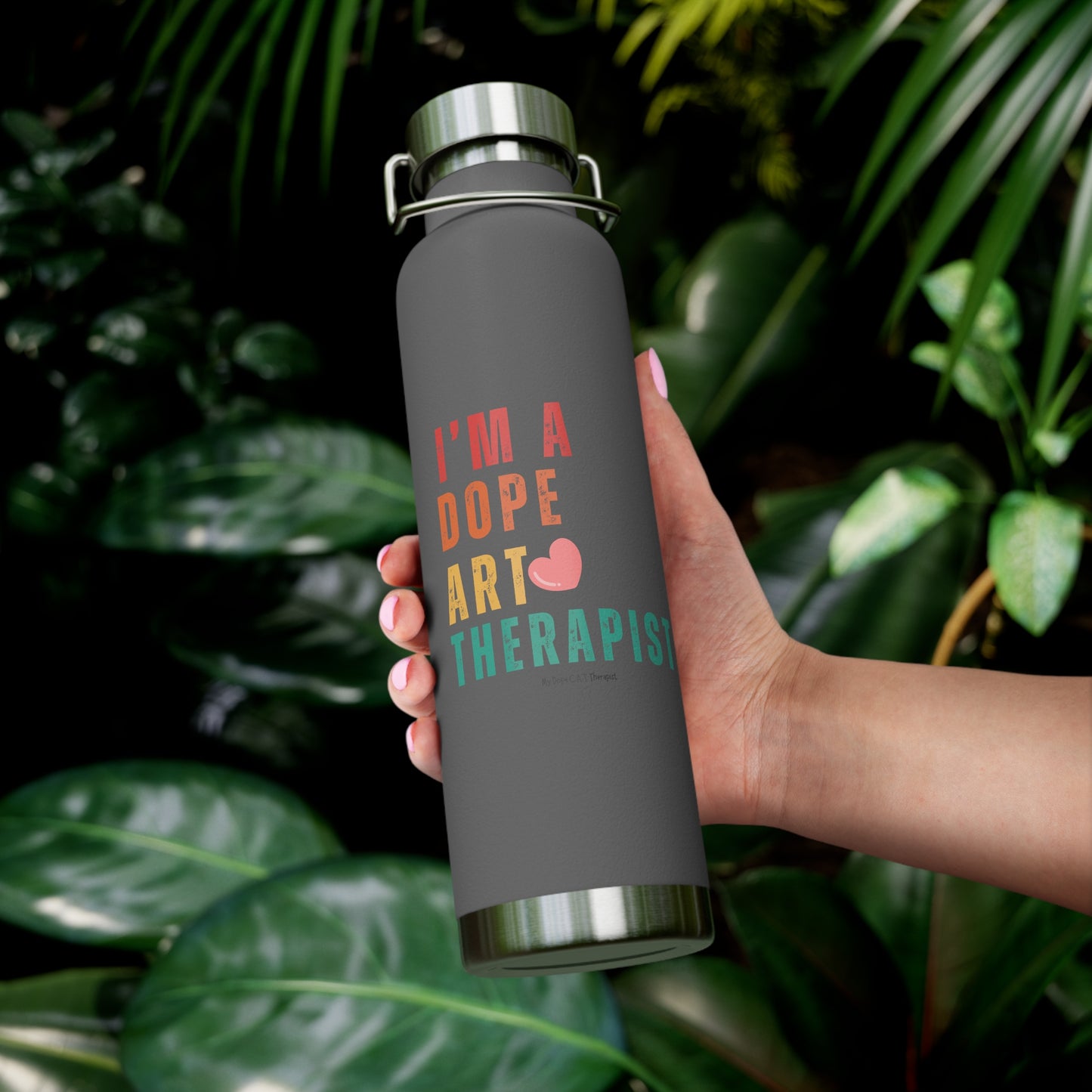 I'm Dope - Art - Copper Vacuum Insulated Bottle, 22oz