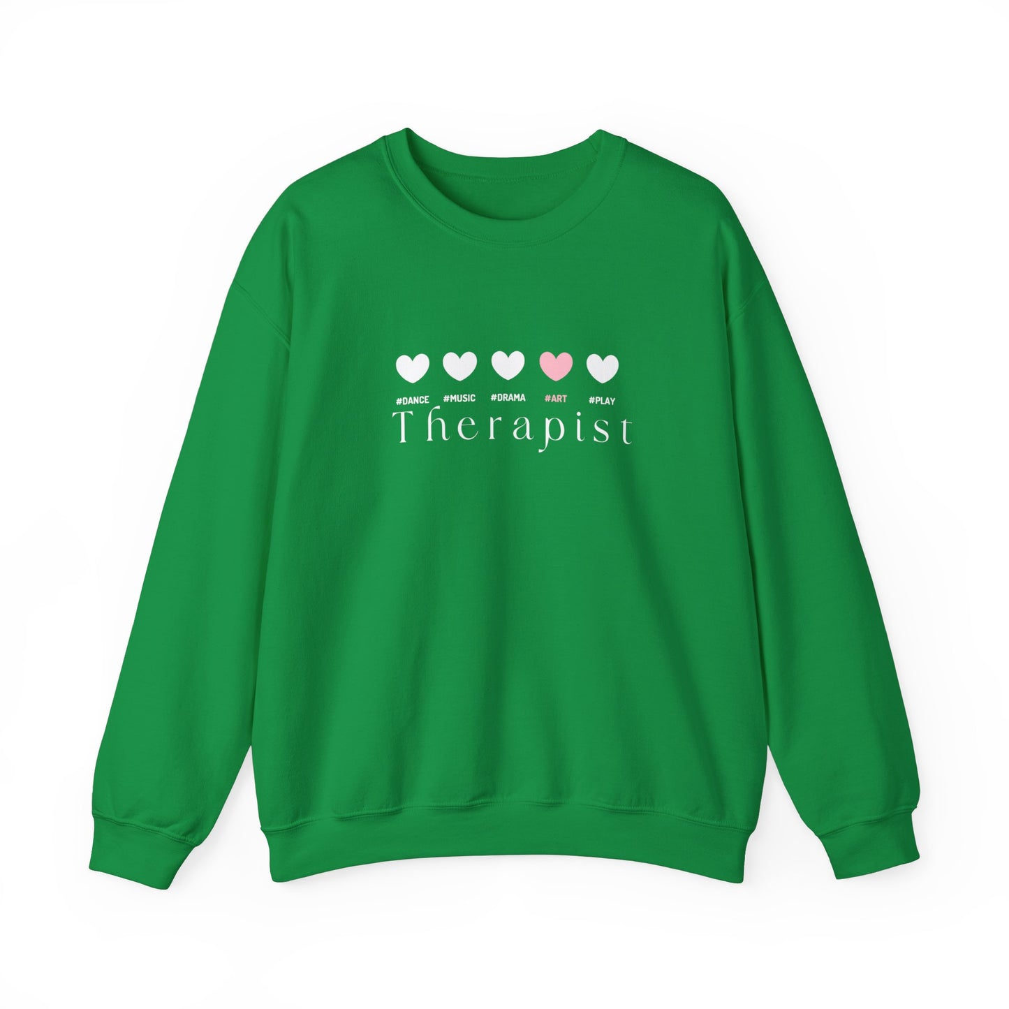 My Dope 5 Hearts - Pink - Art Crewneck Sweatshirt