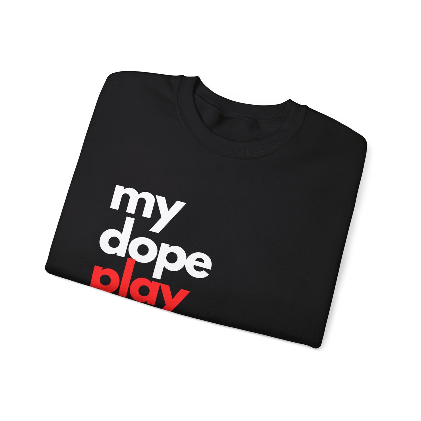 Dopest Play Therapy (red) Crewneck Sweatshirt