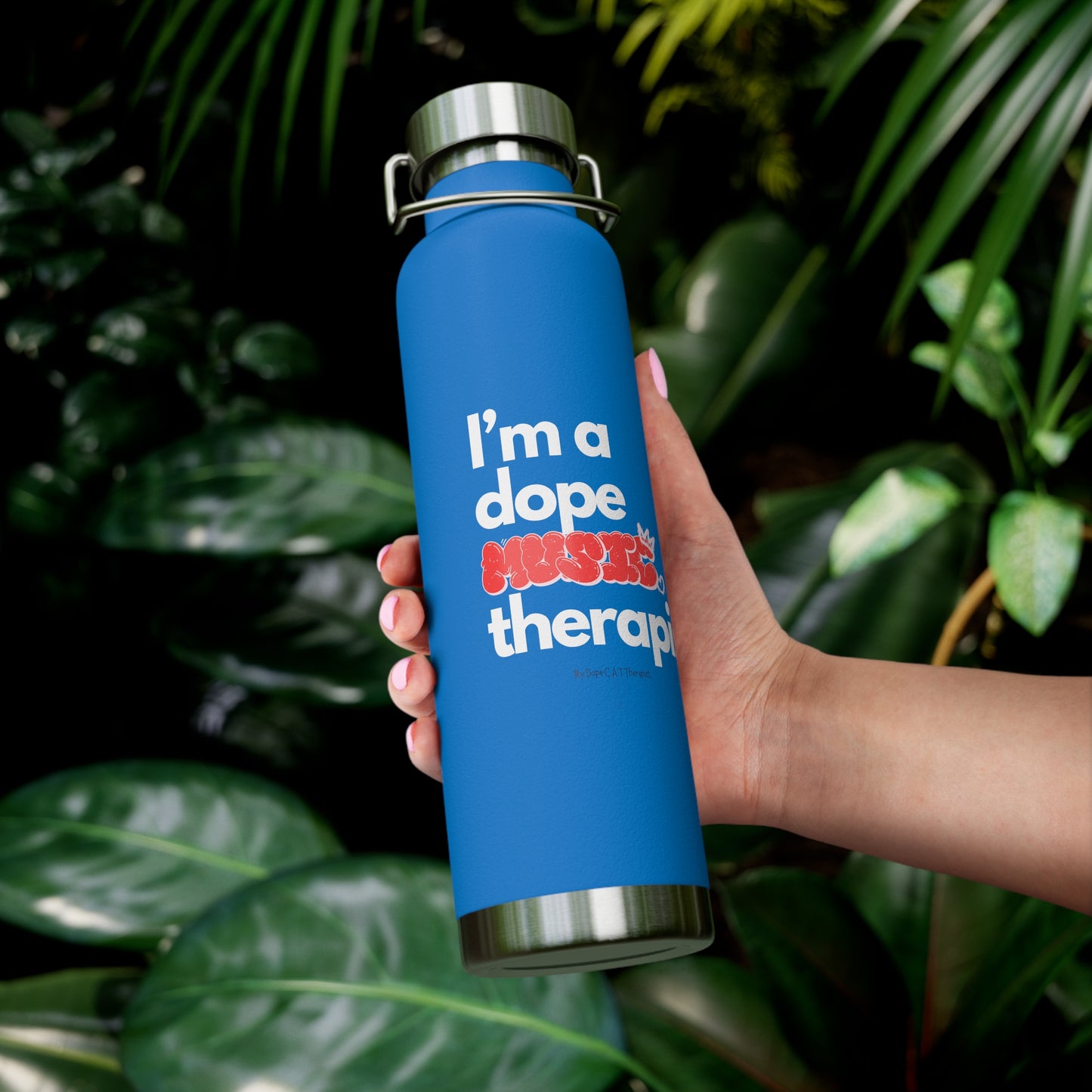 Dope Therapist - Music - Copper Vacuum Insulated Bottle, 22oz