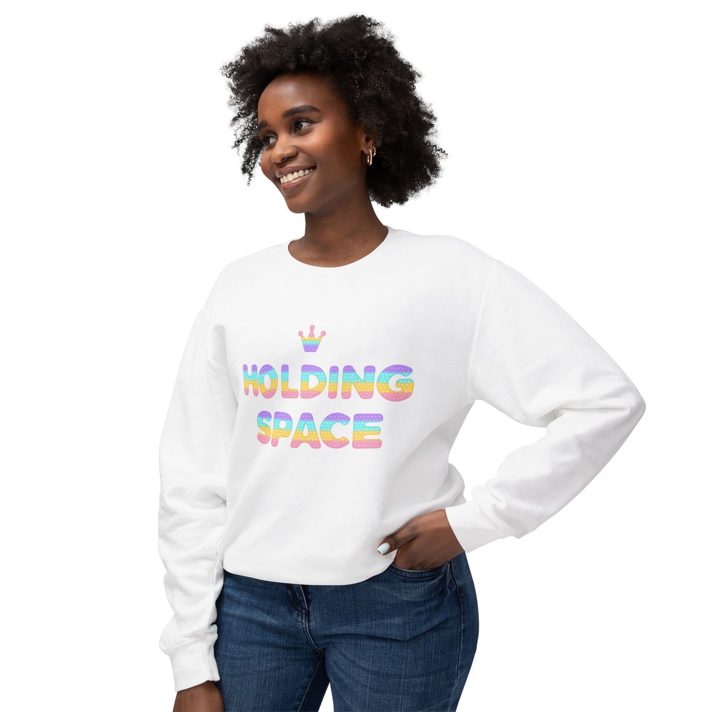 Holding Space unicorn Sweatshirt