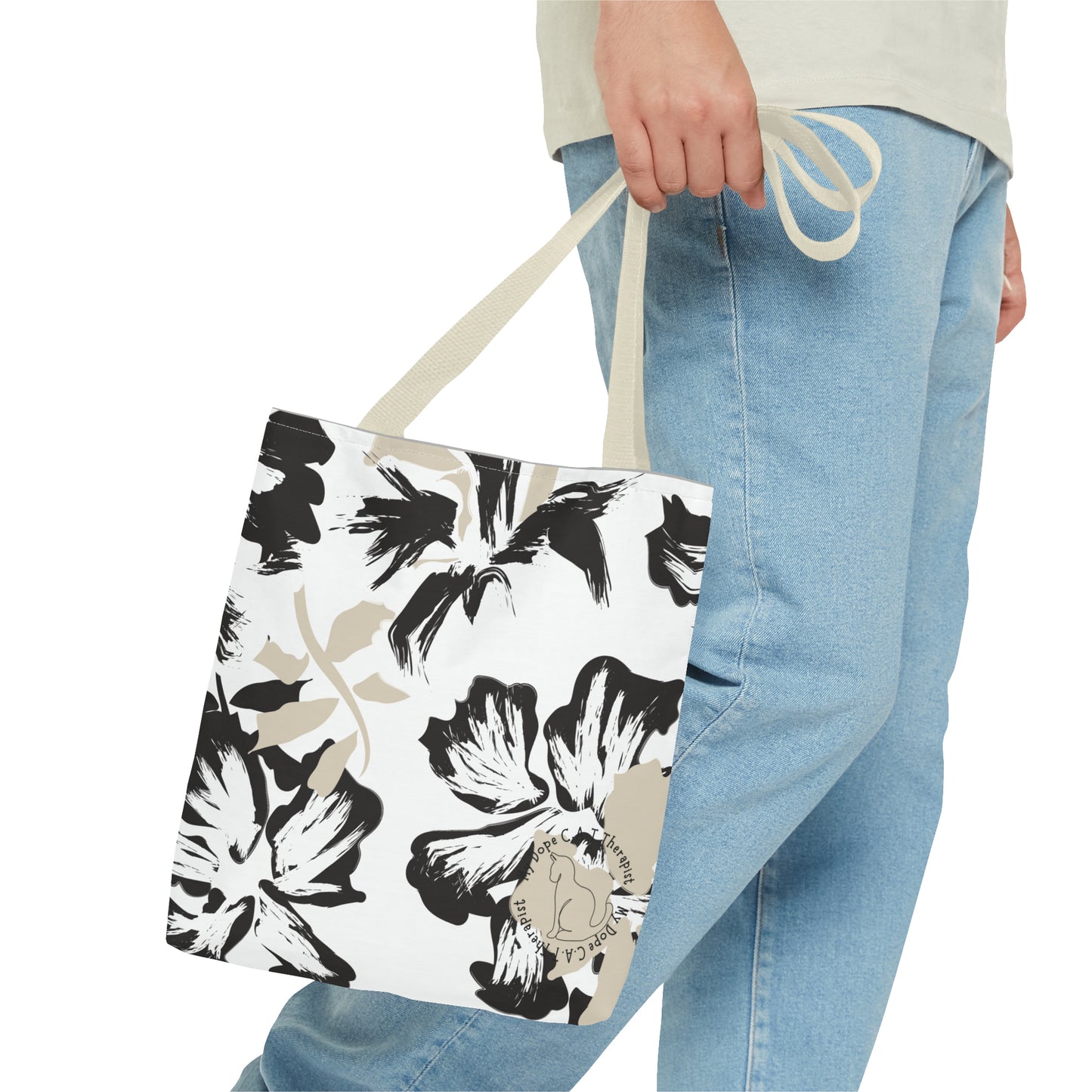 Dope C.A.T flower Tote bag