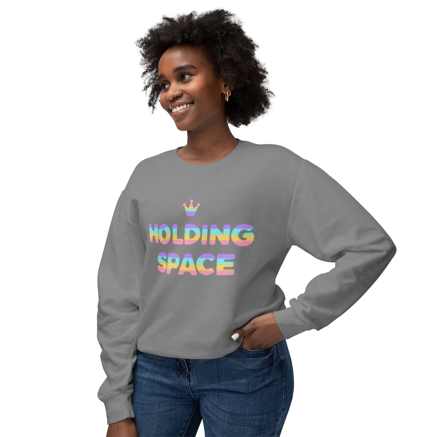 Holding Space unicorn Sweatshirt