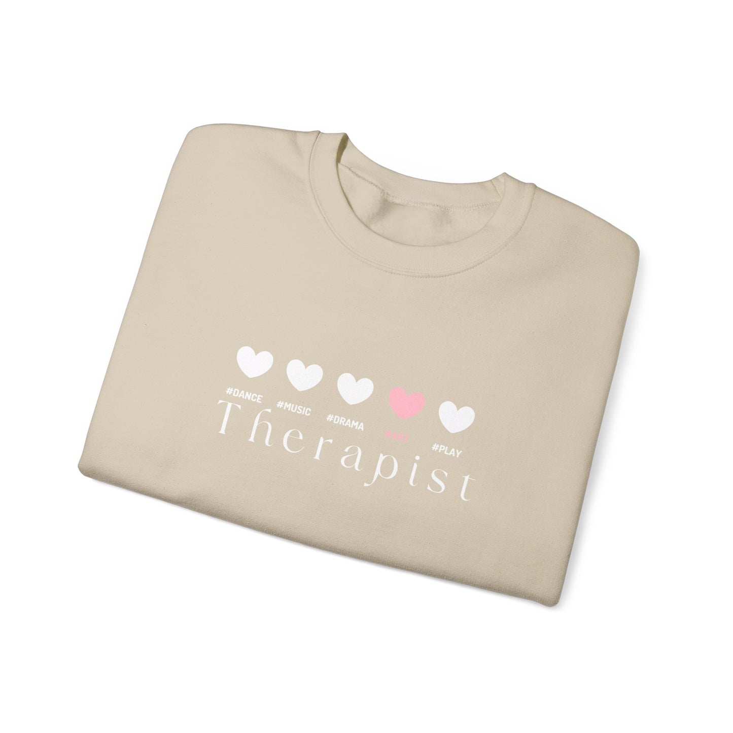 My Dope 5 Hearts - Pink - Art Crewneck Sweatshirt