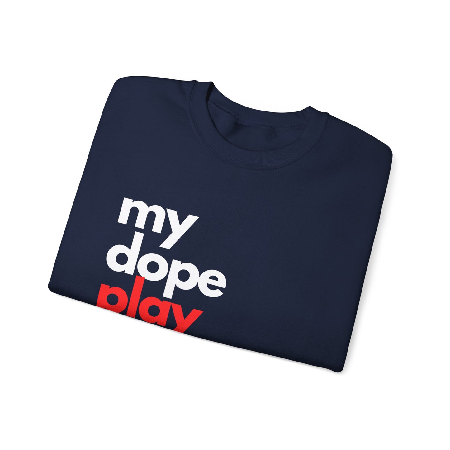 Dopest Play Therapy (red) Crewneck Sweatshirt