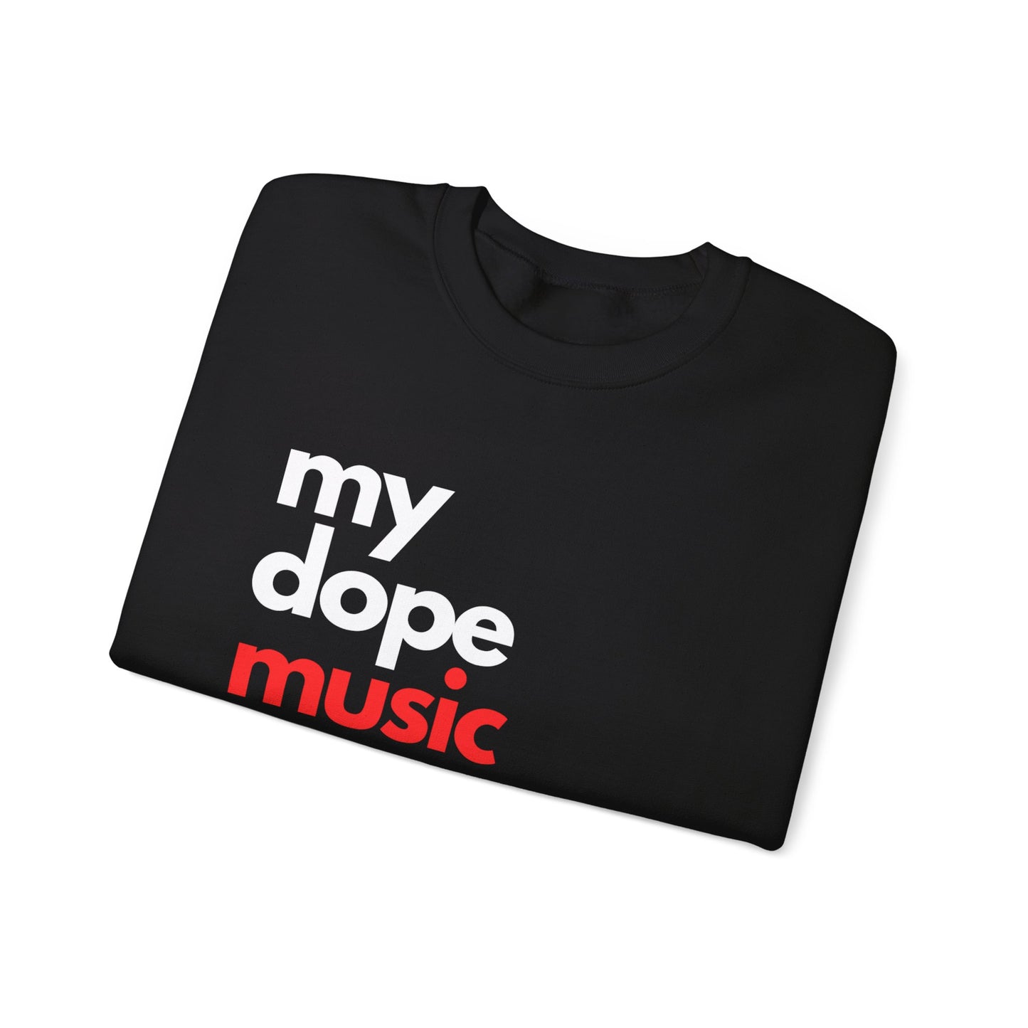 Dopest Music therapy (red) Crewneck Sweatshirt