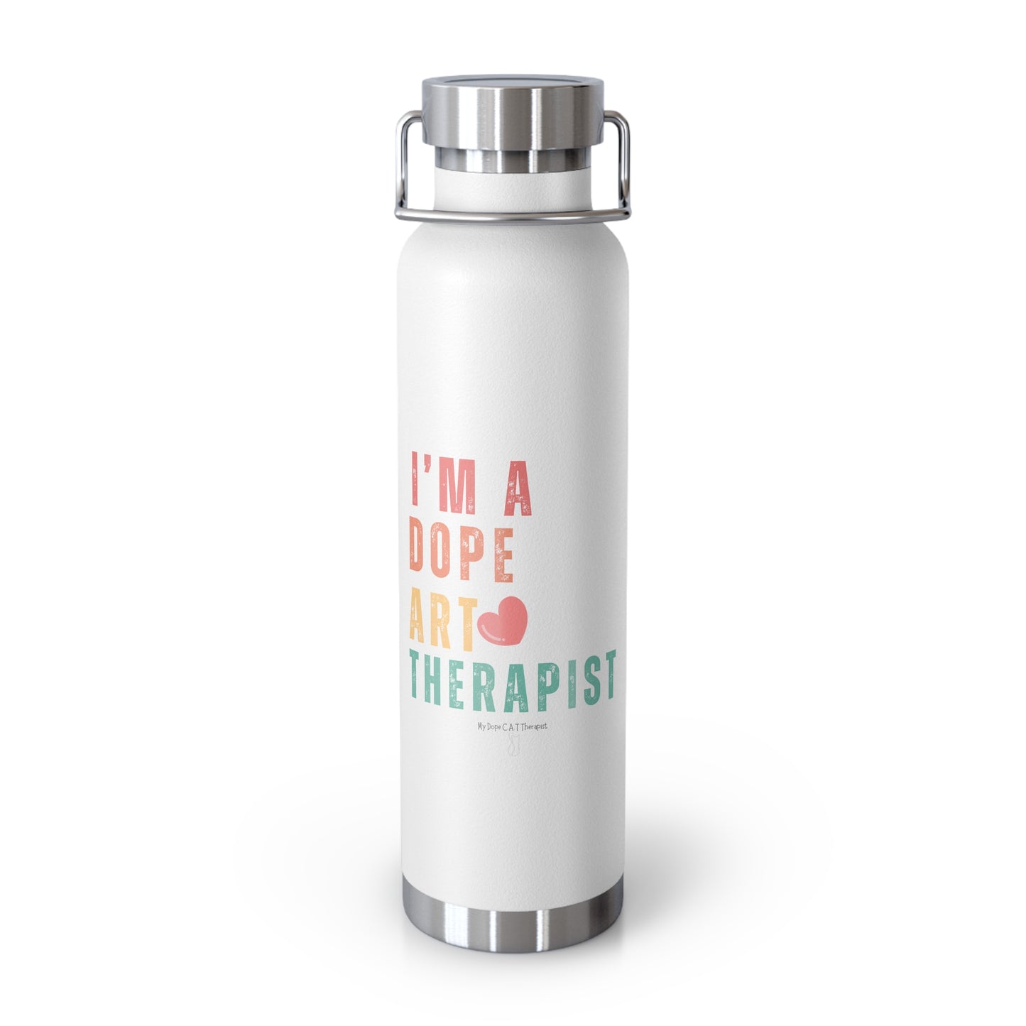 I'm Dope - Art - Copper Vacuum Insulated Bottle, 22oz