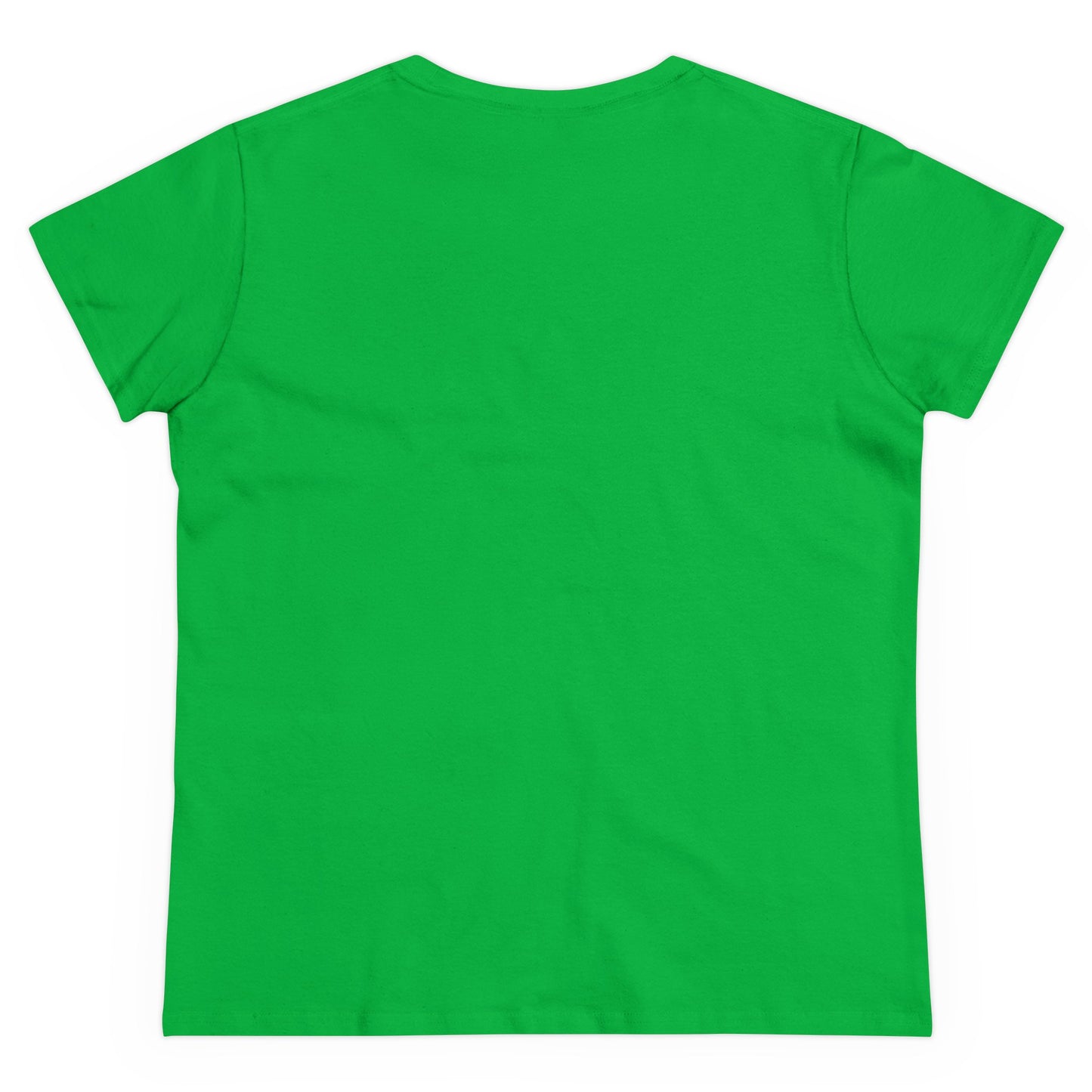 Green 5 hearts - Art - Women's Midweight Cotton Tee