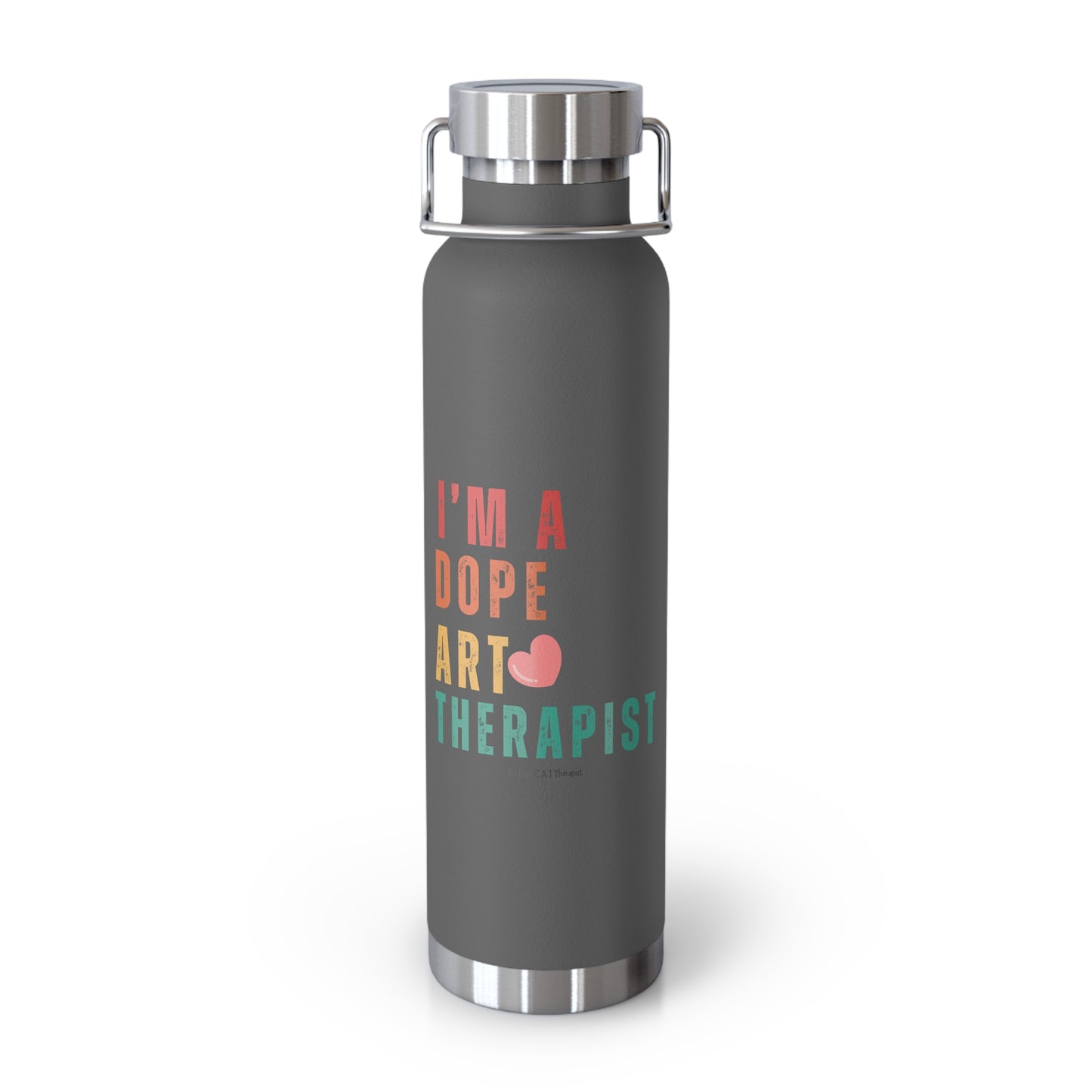 I'm Dope - Art - Copper Vacuum Insulated Bottle, 22oz