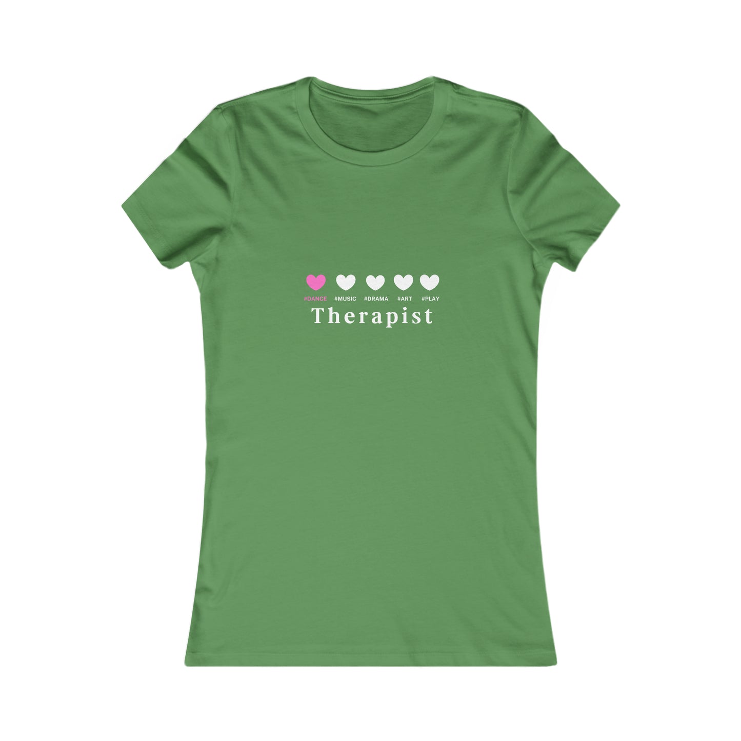 Pink 5 hearts Dance - Women's Favorite Tee