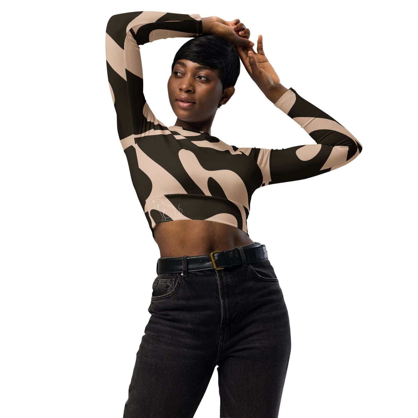 Nature C.A.T long-sleeve crop top