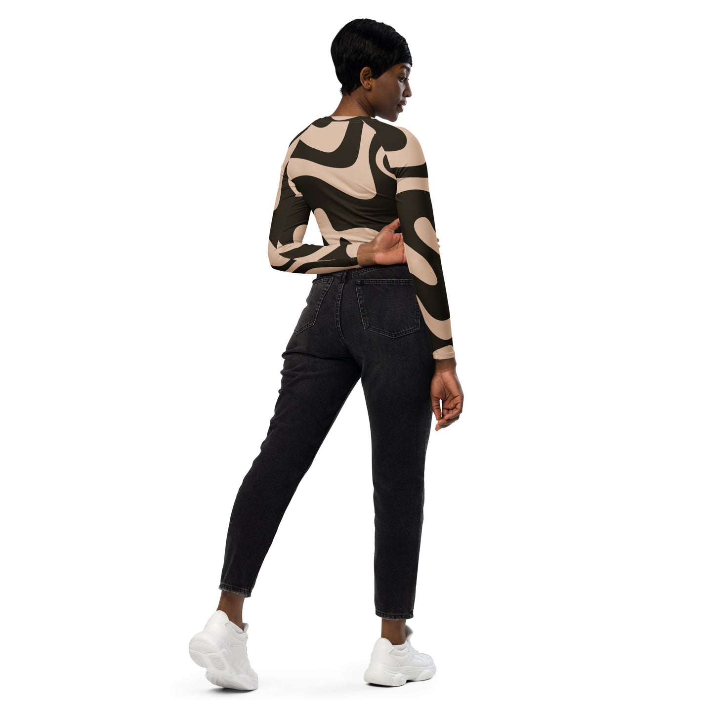 Nature C.A.T long-sleeve crop top