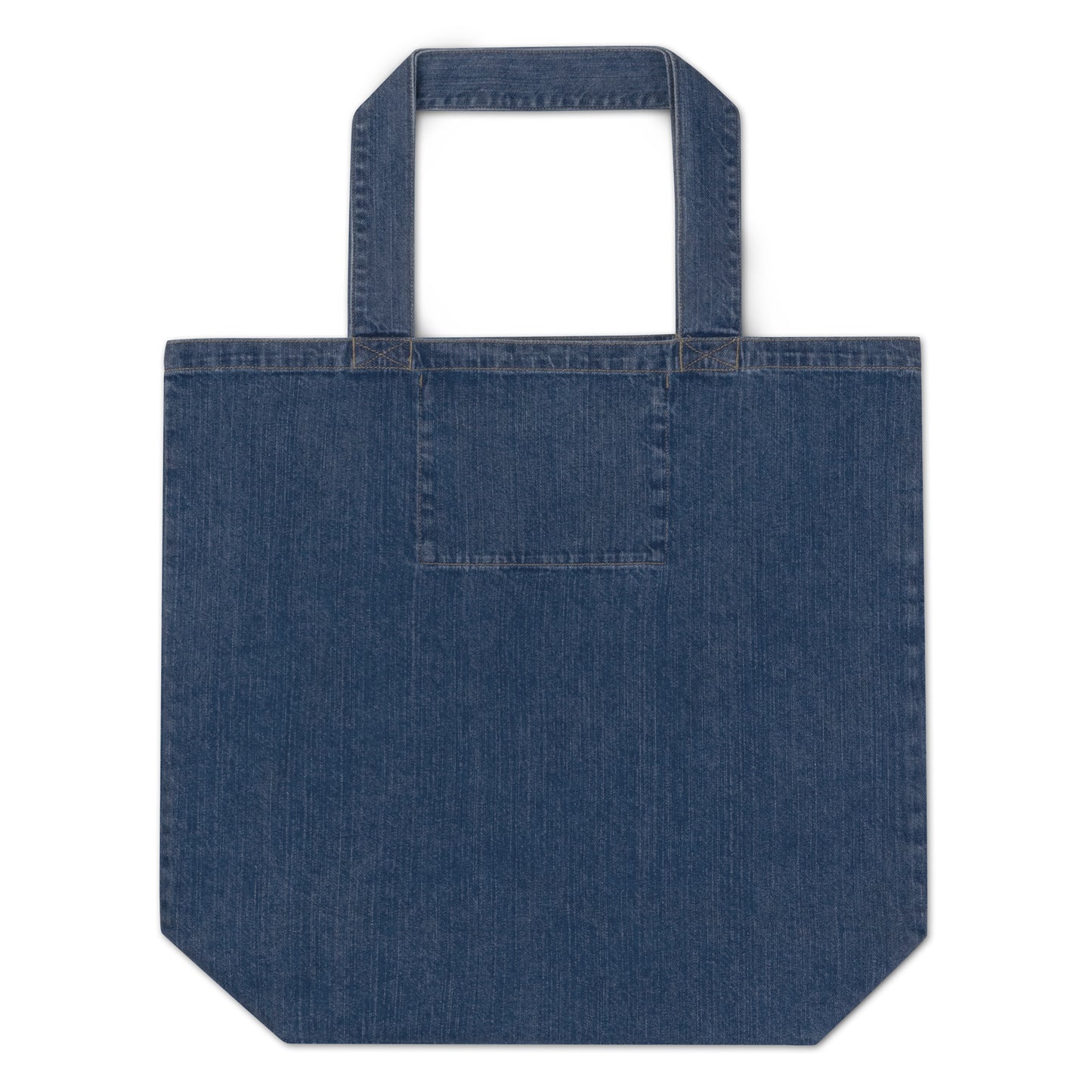 Dope 5 Heart Drama red denim tote bag