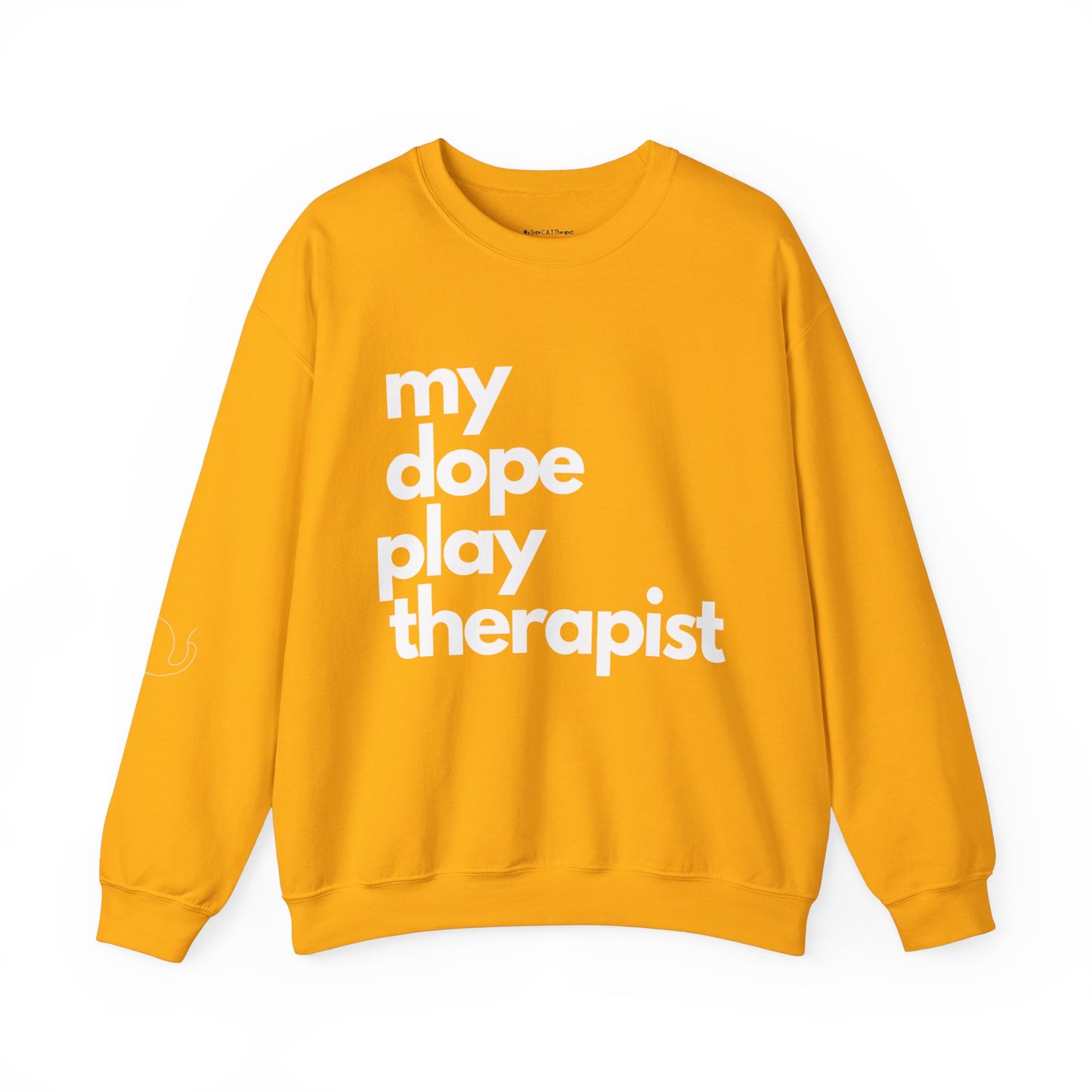 Signature Dope Play Crewneck Sweatshirt - White