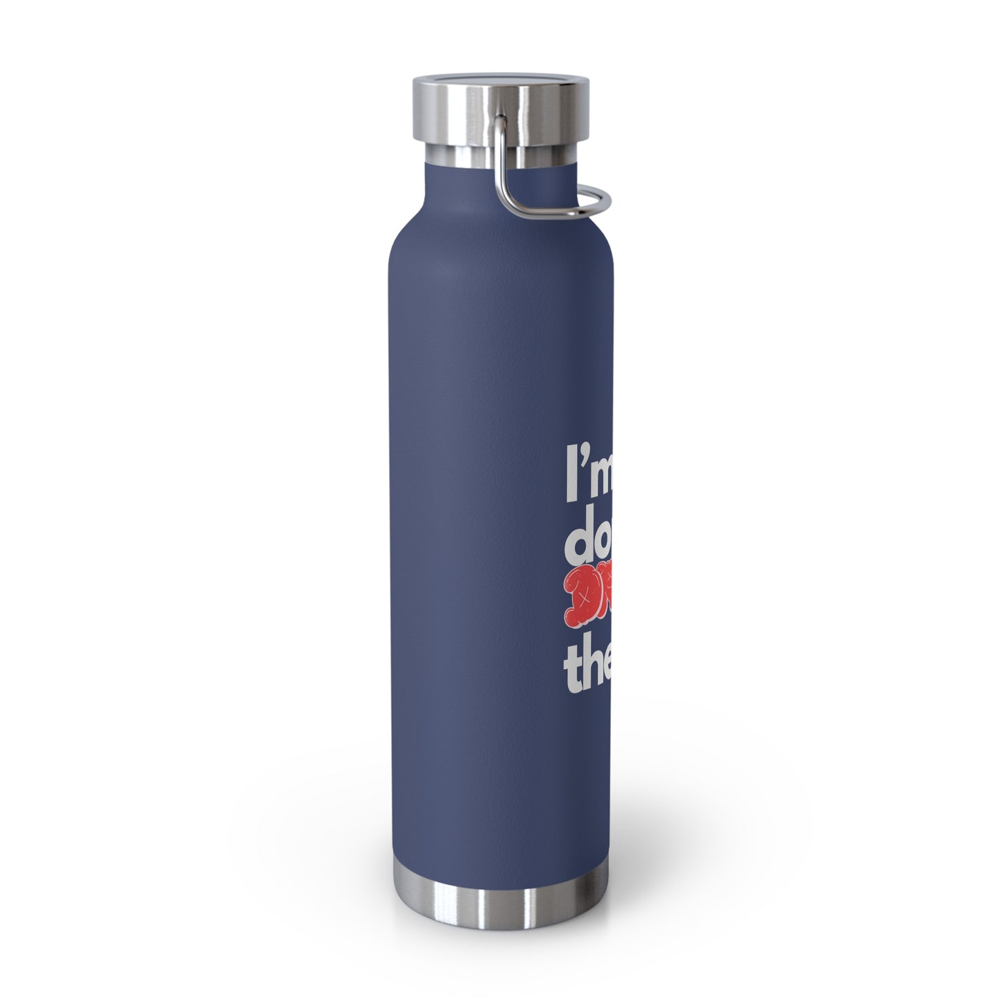 Dope Therapist - Drama - Copper Vacuum Insulated Bottle, 22oz