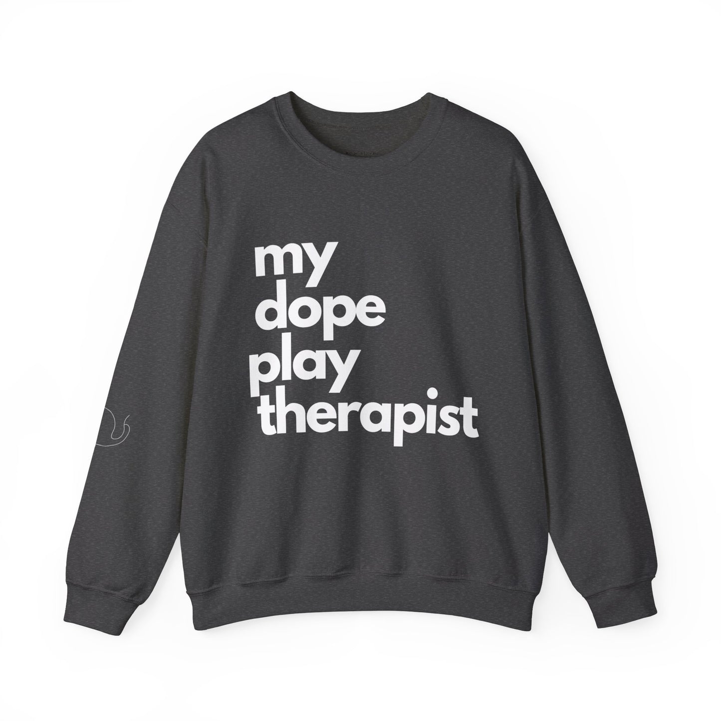 Signature Dope Play Crewneck Sweatshirt - White