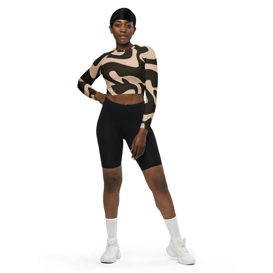 Nature C.A.T long-sleeve crop top