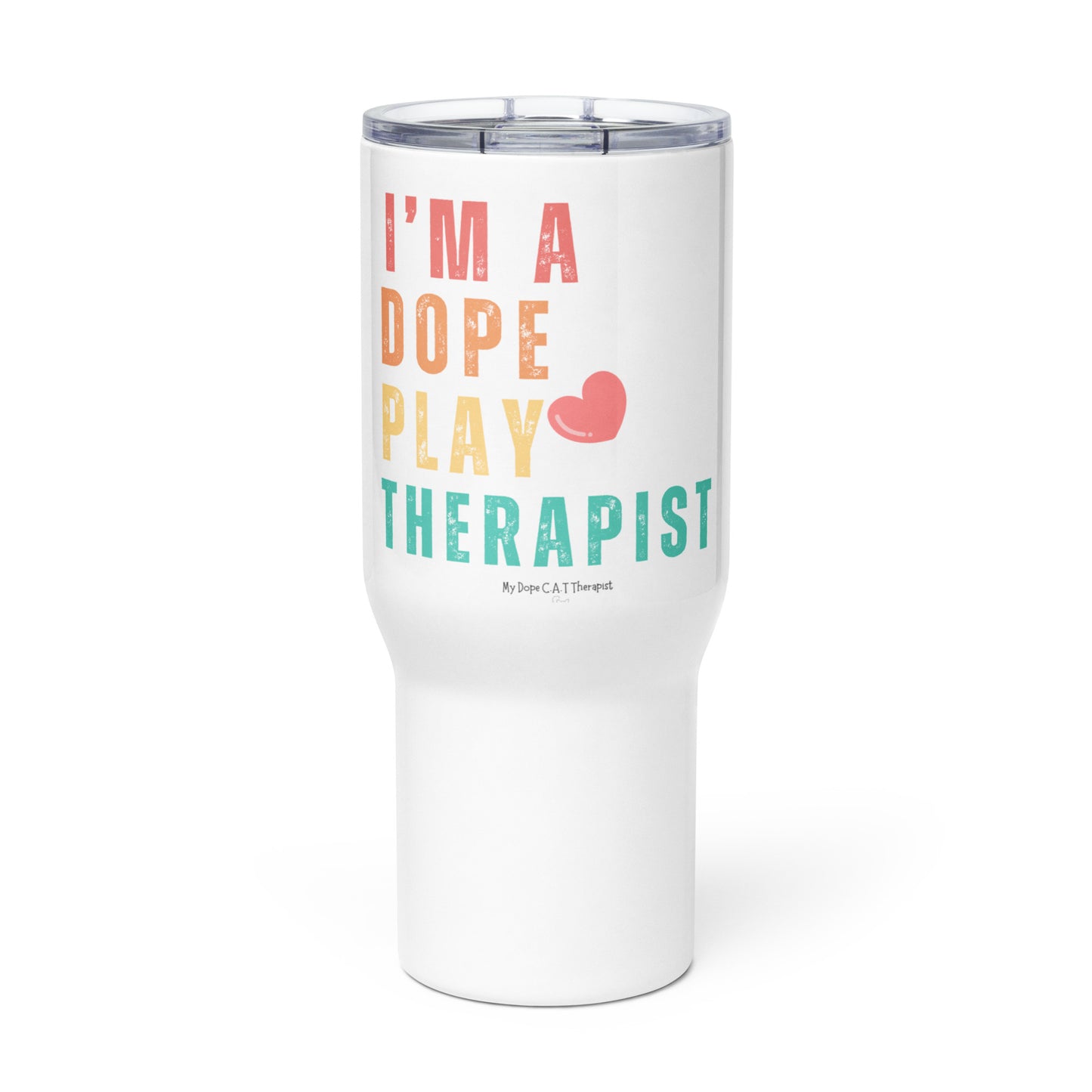 Dope Play Travel mug with a handle